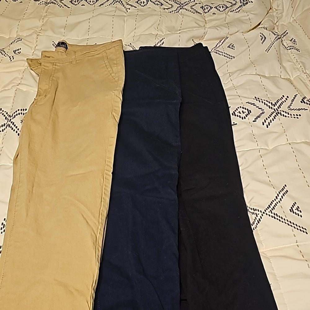 All in one 3 pairs of Galaxy skinny fit chinco